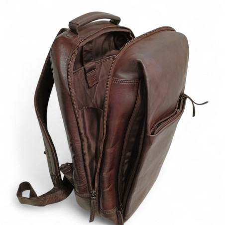 Bear Design sac à dos MATHIS brown ouvert