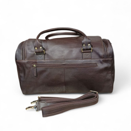 Henon 5289 sac voyage gerard HENON chocolat dos