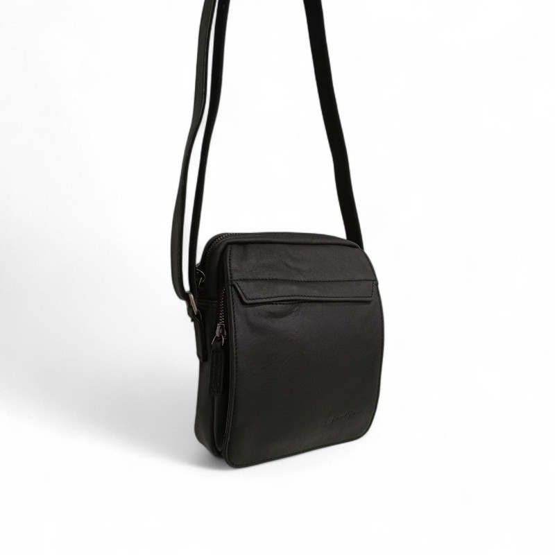 GERARD HENON Sacoche Homme NOIR 7102 face