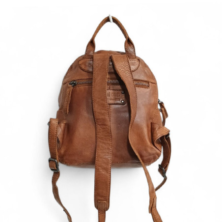 Petit sac a dos CON4203689 cognac dos