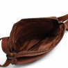 Petit sac dame cuir Gianni CONTI 4203687 marron oubert