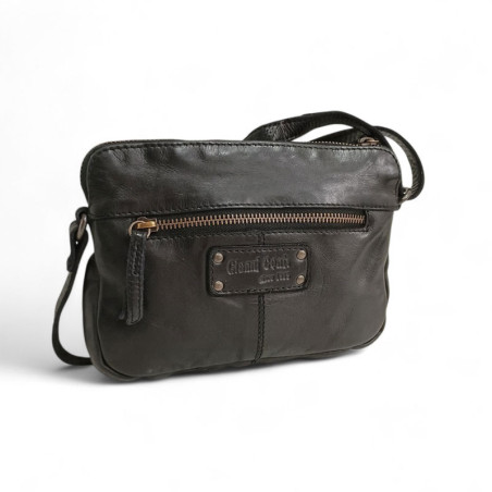 Petit sac dame cuir Gianni CONTI 4203687 noir dos