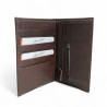 Portefeuille Gérard Henon 3117 Canyon marron chocolat ouvert
