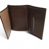 Portefeuille Gérard Henon 3117 Canyon marron chocolat ouvert 1