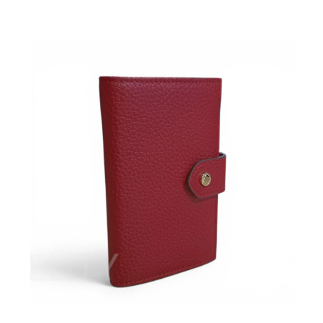 Portefeuille dame Pourchet ligne CLUB 78111 ROUGE face