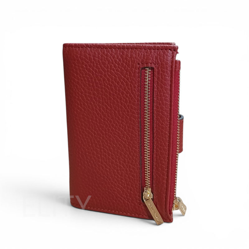 Portefeuille dame Pourchet ligne CLUB 78111 ROUGE dos