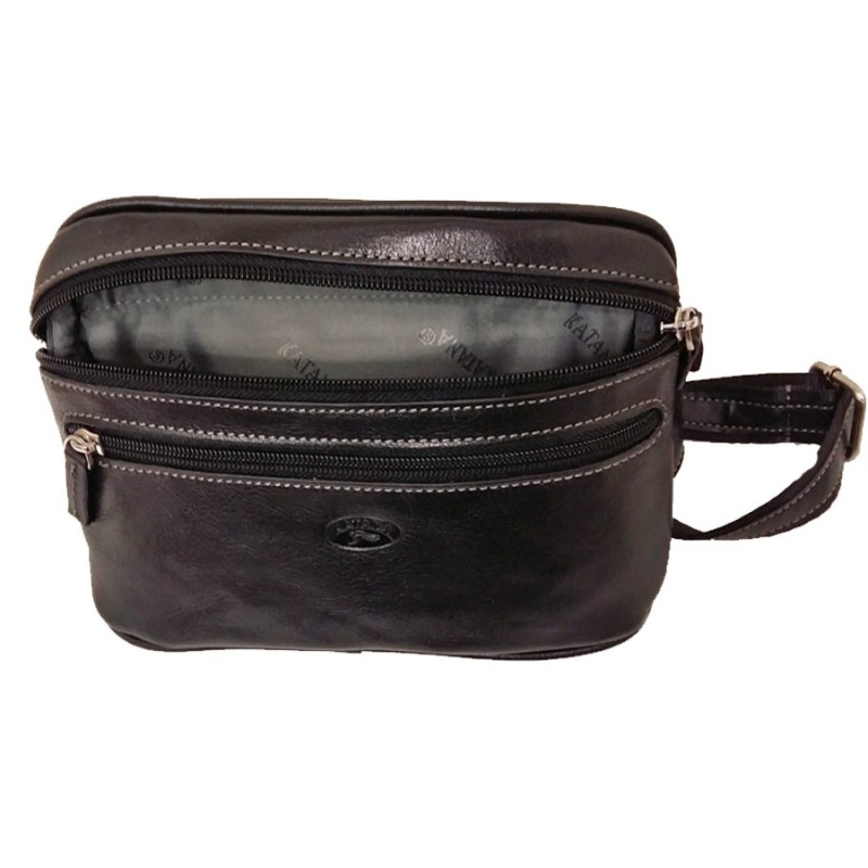 KATANA Sacoche banane en cuir