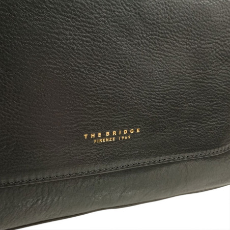 THE BRIDGE sac épaule BRI042326 noir detail marque
