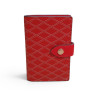 Pourchet etui cartes WAVES Rouge Duo