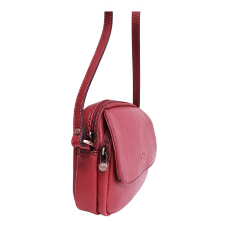 Sac dame KATANA cuir trotteur éclair 32561 rouge coté