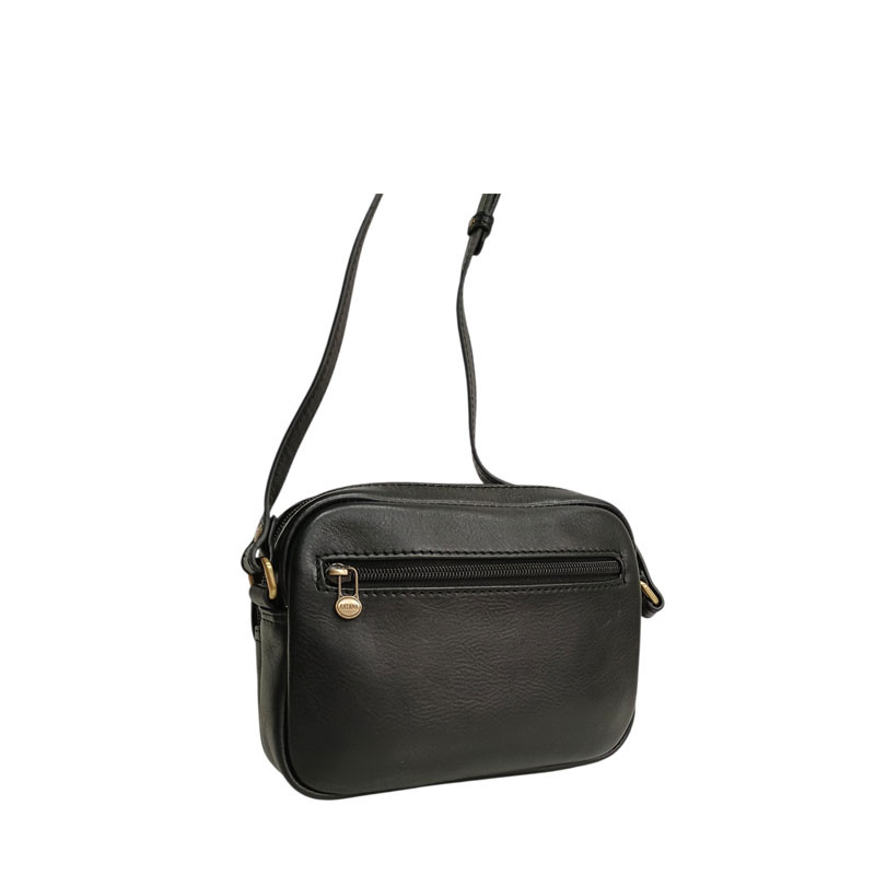 Sac dame KATANA cuir trotteur éclair 32561 noir dos