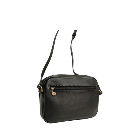 Sac dame KATANA cuir trotteur éclair 32561 noir dos