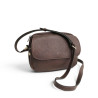 Sac dame KATANA cuir trotteur éclair 32561 choco bandoulière