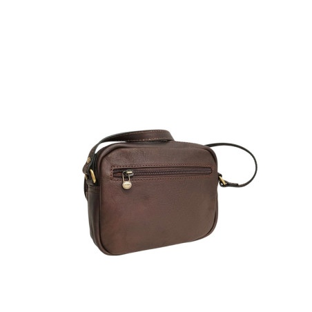 Sac dame KATANA cuir trotteur éclair 32561 choco dos