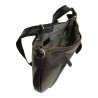 KAT52321 Sac porté en bandoulière noir ouvert