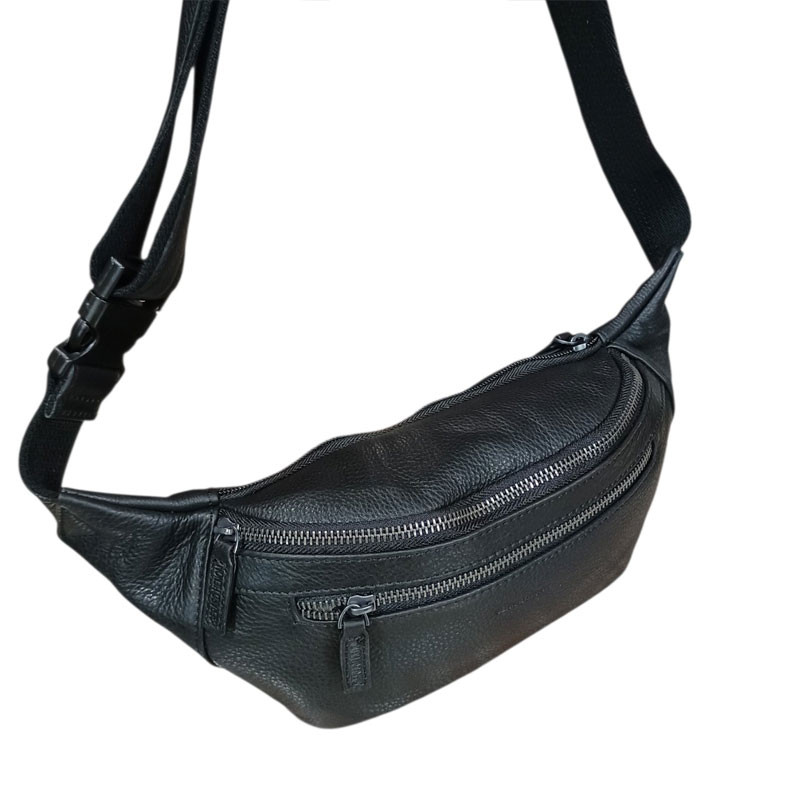Sac banane g henon 6900 noir coté