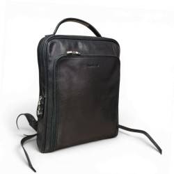 CONTI sac à dos cuir 912152 noir face