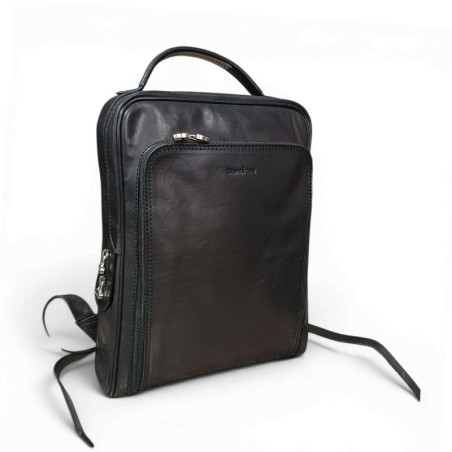 CONTI sac à dos cuir 912152 noir face