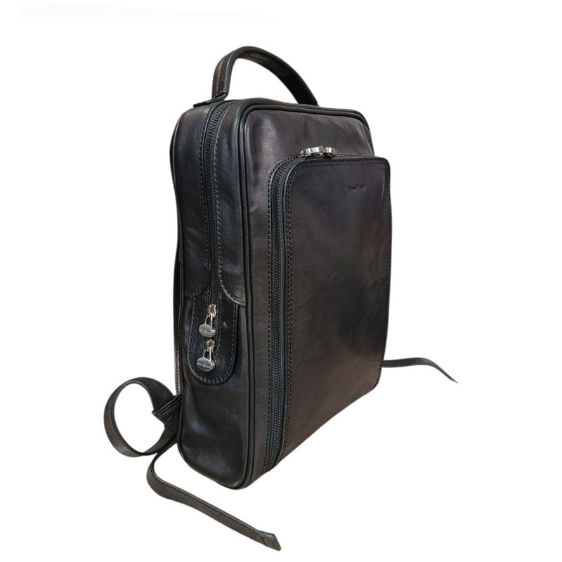 CONTI sac à dos cuir coté