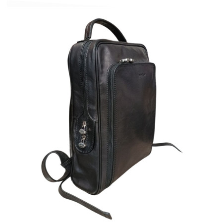 CONTI sac à dos cuir coté