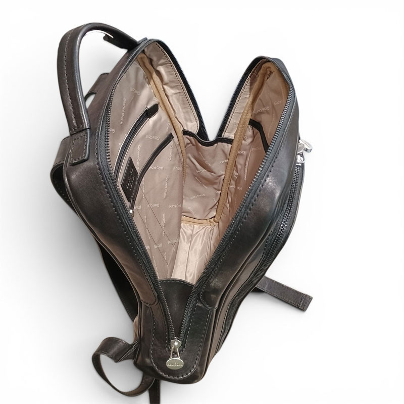 CONTI Sac a dos cuir a4 912152 ouvert