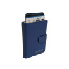 CON4317108 Etui cartes G.CONTI automatique bleu cartes extérieures