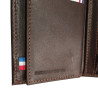 Frandi mini wallet 5937 café detail