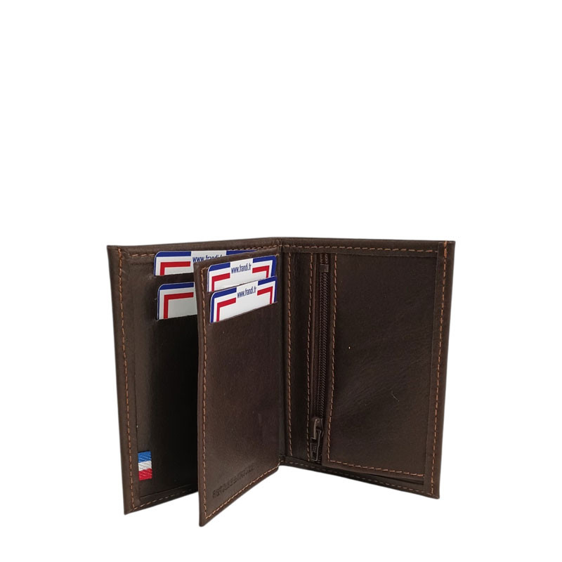 Frandi mini wallet 5937 café ouvert2