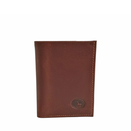Frandi mini wallet 5937 marron face