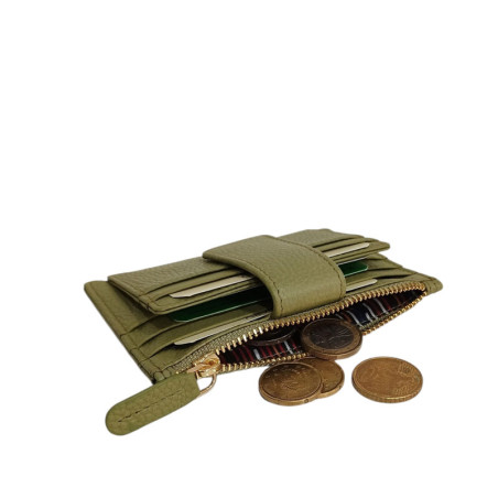 Etui 6 cartes sécurisées rfid CONTI menthe monnaie