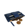 Etui 6 cartes sécurisées rfid CONTI bleu monnaie