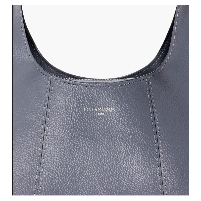Le tanneur Juliette bleu acier detail