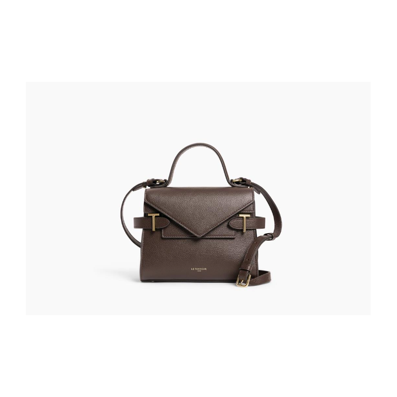 Sac Emilie Le Tanneur double rabat ARABICA face