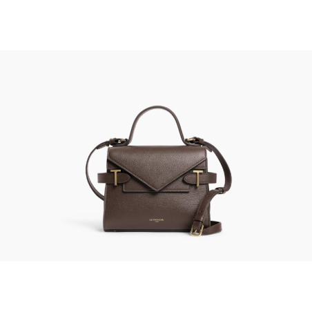 Sac Emilie Le Tanneur double rabat ARABICA face