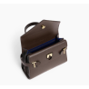 Sac Emilie Le Tanneur double rabat ARABICA ouvert