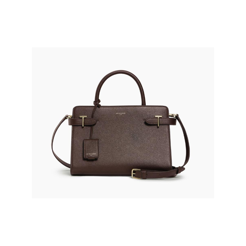 LE TANNEUR sac EMILIE 1614 Sac 2 poignées ARABICA face