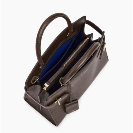 LE TANNEUR sac EMILIE 1614 Sac 2 poignées ARABICA dessus