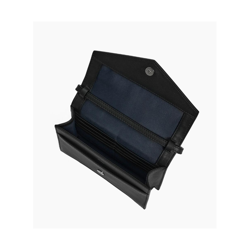 Le Tanneur pochette aménagée PAULETTE TANTETT3C00 noir ouvert