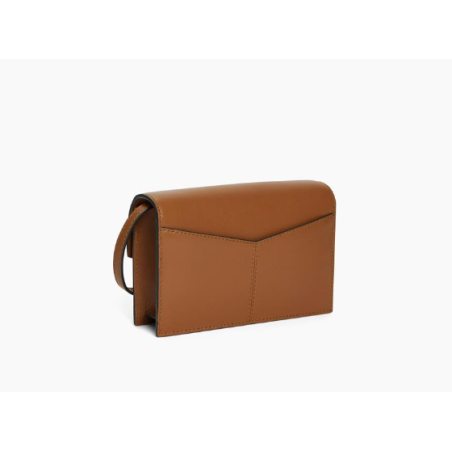 Le Tanneur pochette aménagée PAULETTE TANTETT3C00 tan dos