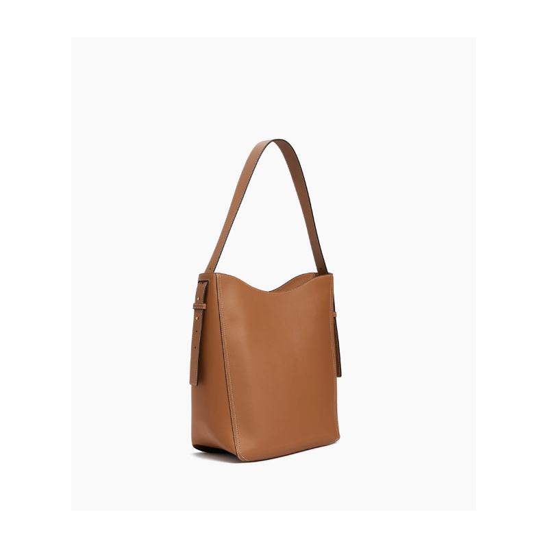 LE TANNEUR Grande besace HOBO TANTLES1410 tan dos