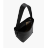 LE TANNEUR Grande besace HOBO TANTLES1410 noir ouvert