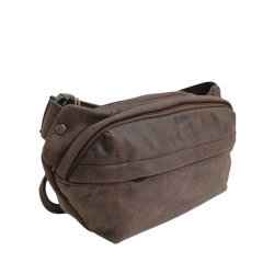 Sac de poitrine homme Achille  chataigne face 2609-01