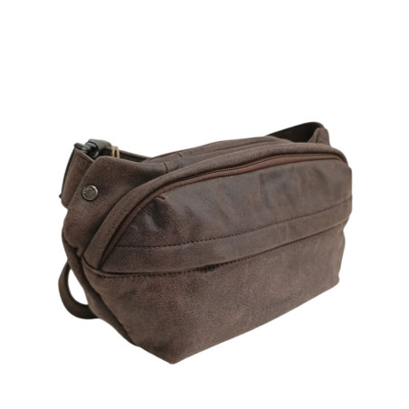 Sac de poitrine homme Achille  chataigne face 2609-01