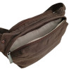 Sac de poitrine homme Achille  chataigne 2609-01ouvert devant