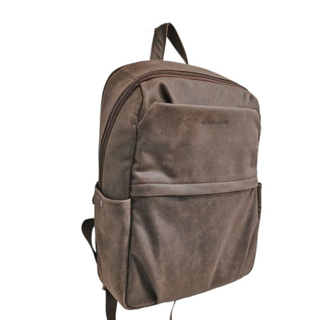 arthur aston sac a dos ACHILLE chataigne  face