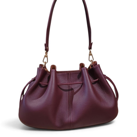 Sac Pourchet FLORIN 26003 bordeaux dos