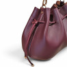 Sac Pourchet FLORIN 26003 bordeaux détail