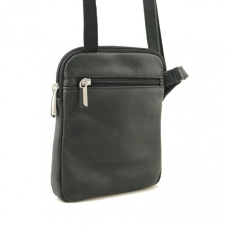 Arthur&Aston sacoche plate Homme 621036 noir dos Arthur&Aston sacoche plate Homme 621036 noir dos