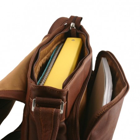 Sac besace KATANA 21164 OUVERT COGNAC Sac besace KATANA 21164 OUVERT COGNAC