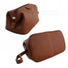 G CONTI - Trousse de Toilette en Cuir Mat G CONTI - Trousse de Toilette en Cuir Mat